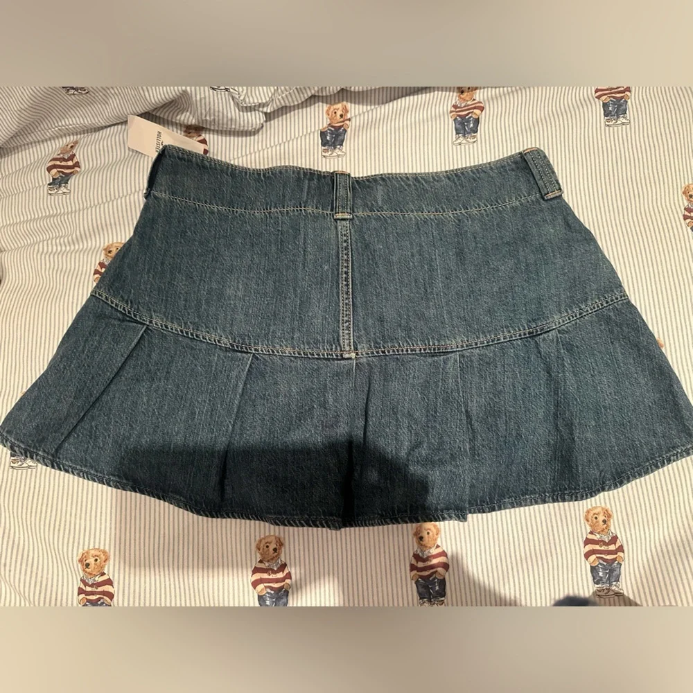 Hollister Blue Low-Rise Skirt - Picture 5 of 6